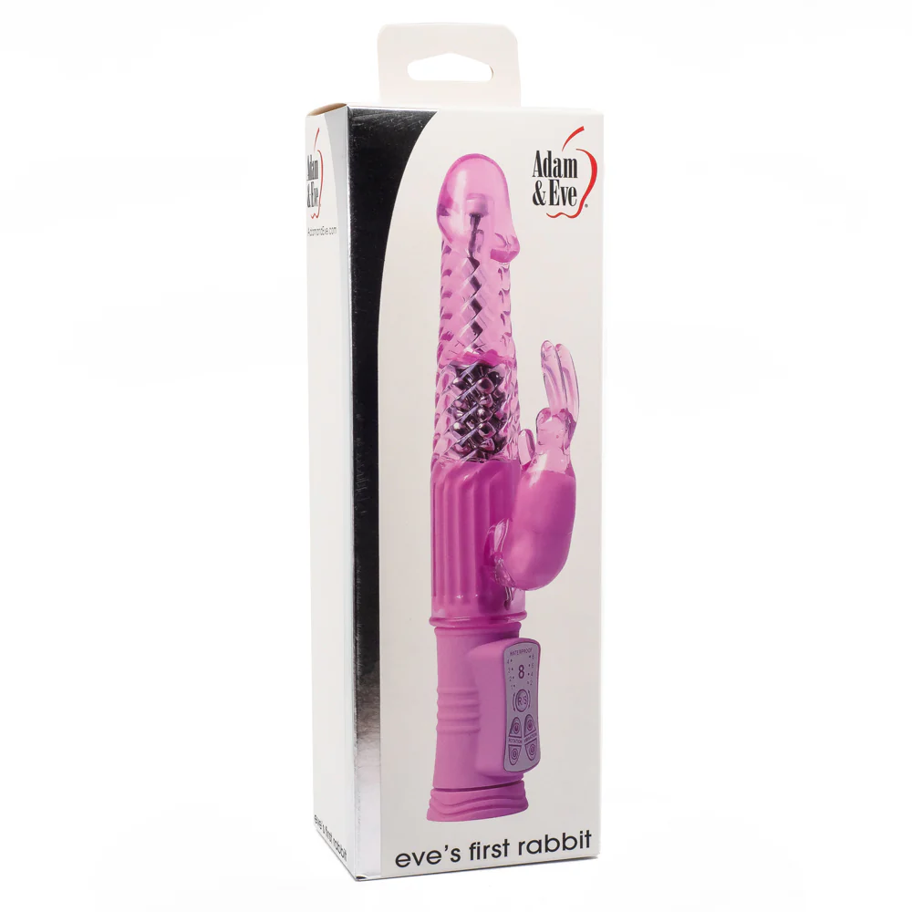 Adam & Eve Eve's First Rabbit Vibrator With Rotating Beads - Image 3