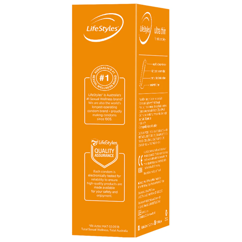 Ansell LifeStyles Ultra-Thin Latex Condoms - Image 3