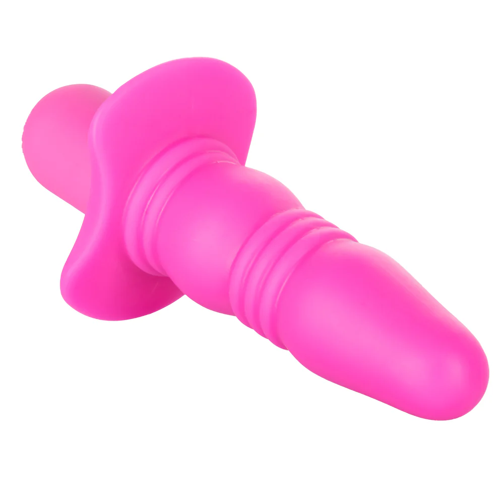 Booty Call Booty Buzz Ribbed Vibrating Anal Probe - Image 3