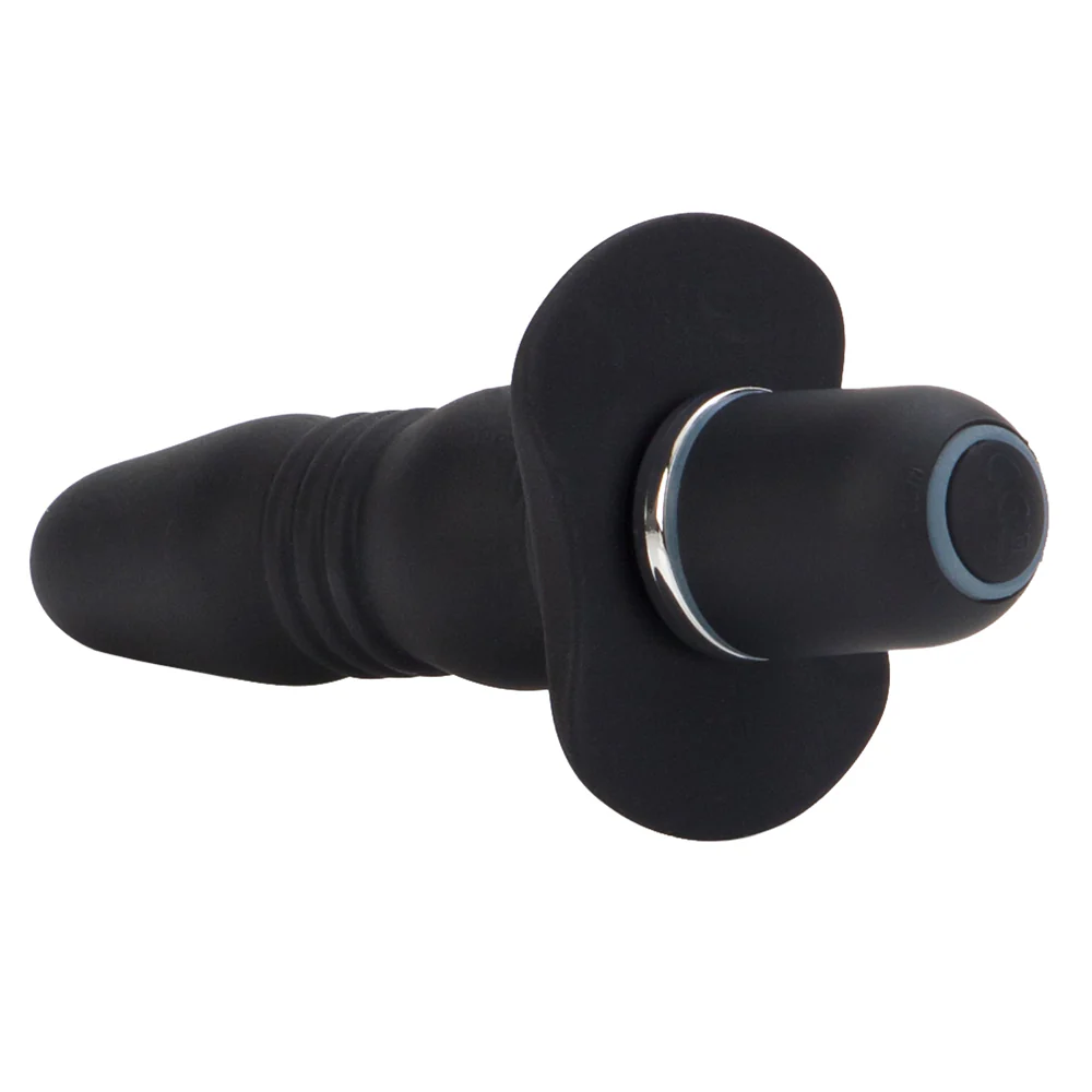 Booty Call Booty Buzz Ribbed Vibrating Anal Probe - Image 8