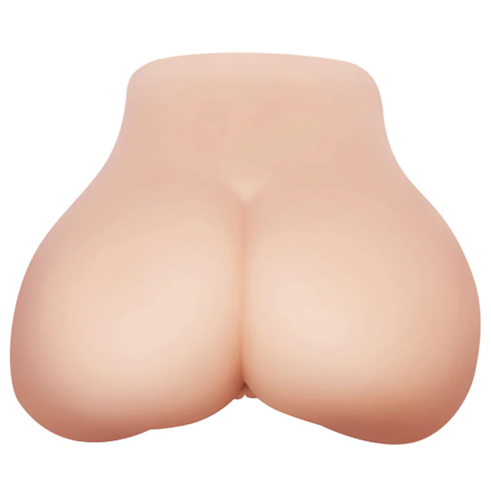 Crazy Bull Vibrating Vagina & Anal Masturbator - Skin-Like Texture - Image 3