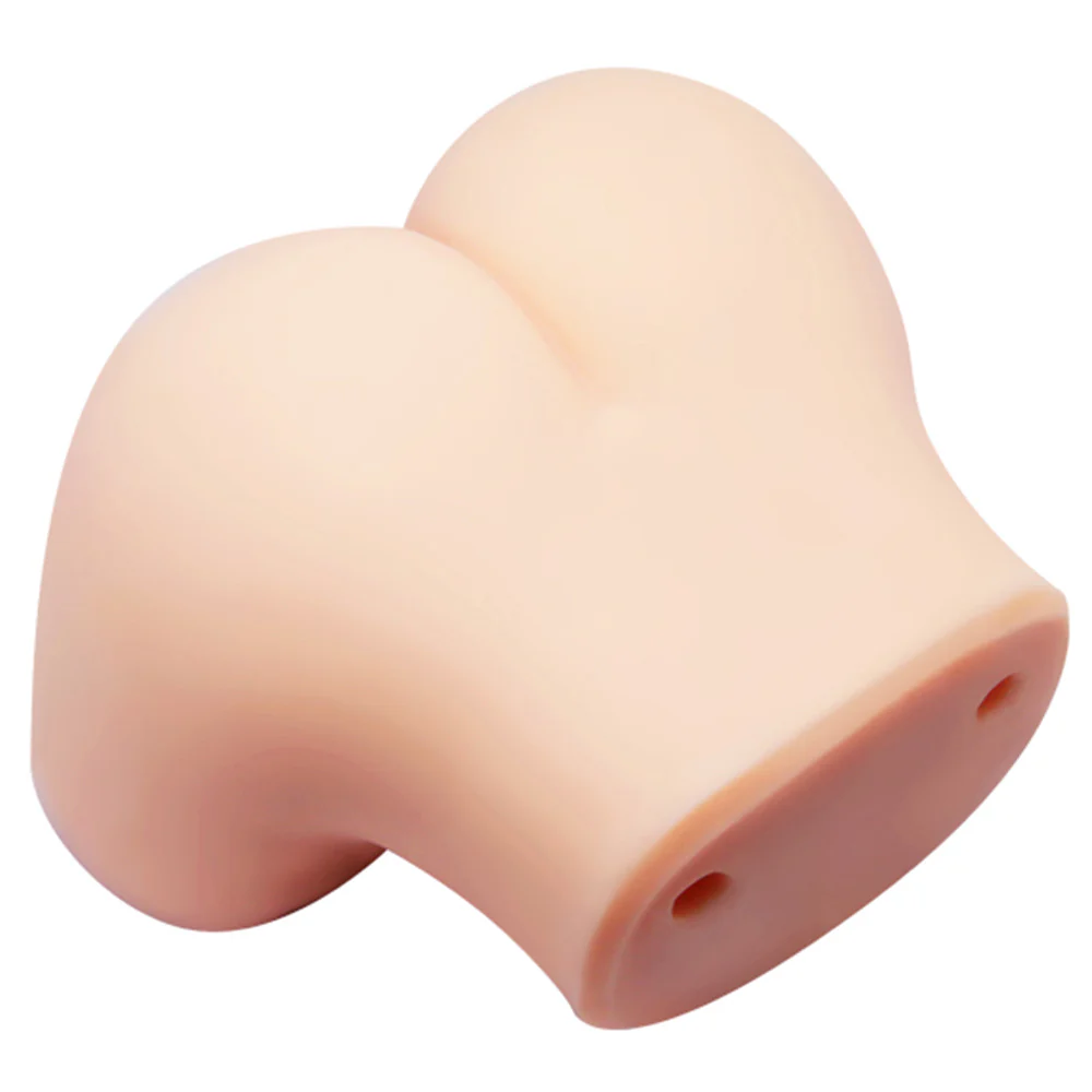 Crazy Bull Vibrating Vagina & Anal Masturbator - Skin-Like Texture - Image 4