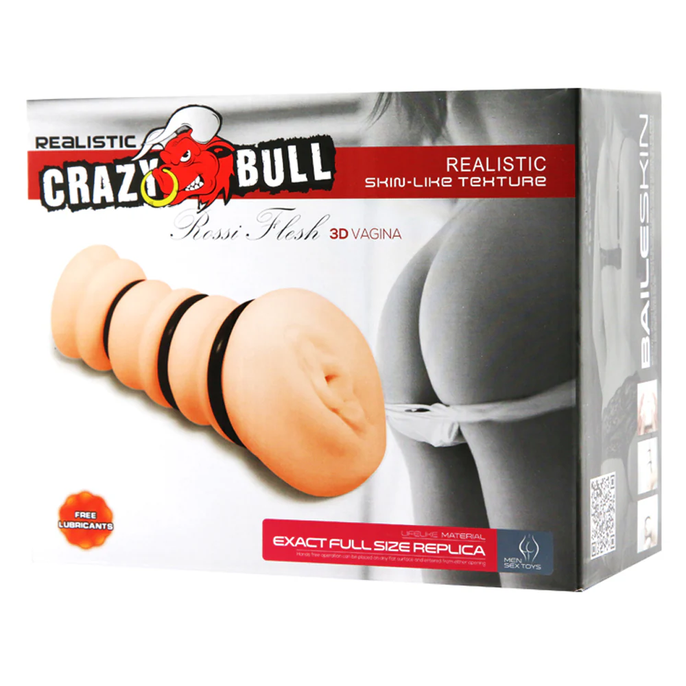 Crazy Bull Rossi Vagina Masturbator With Tightness Rings - Image 6