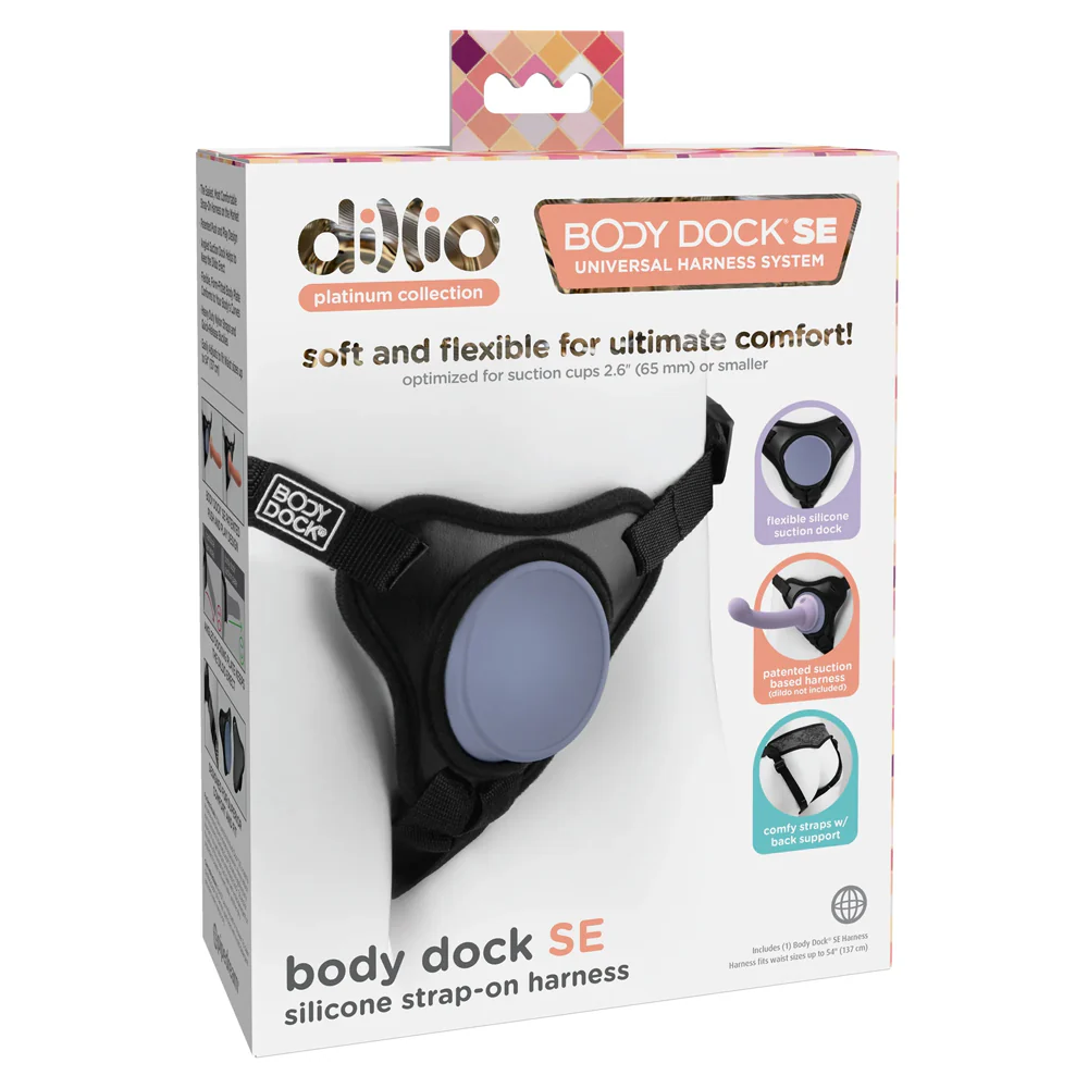 Dillio Platinum Body Dock Silicone Suction Cup Strap-On Harness - Image 6