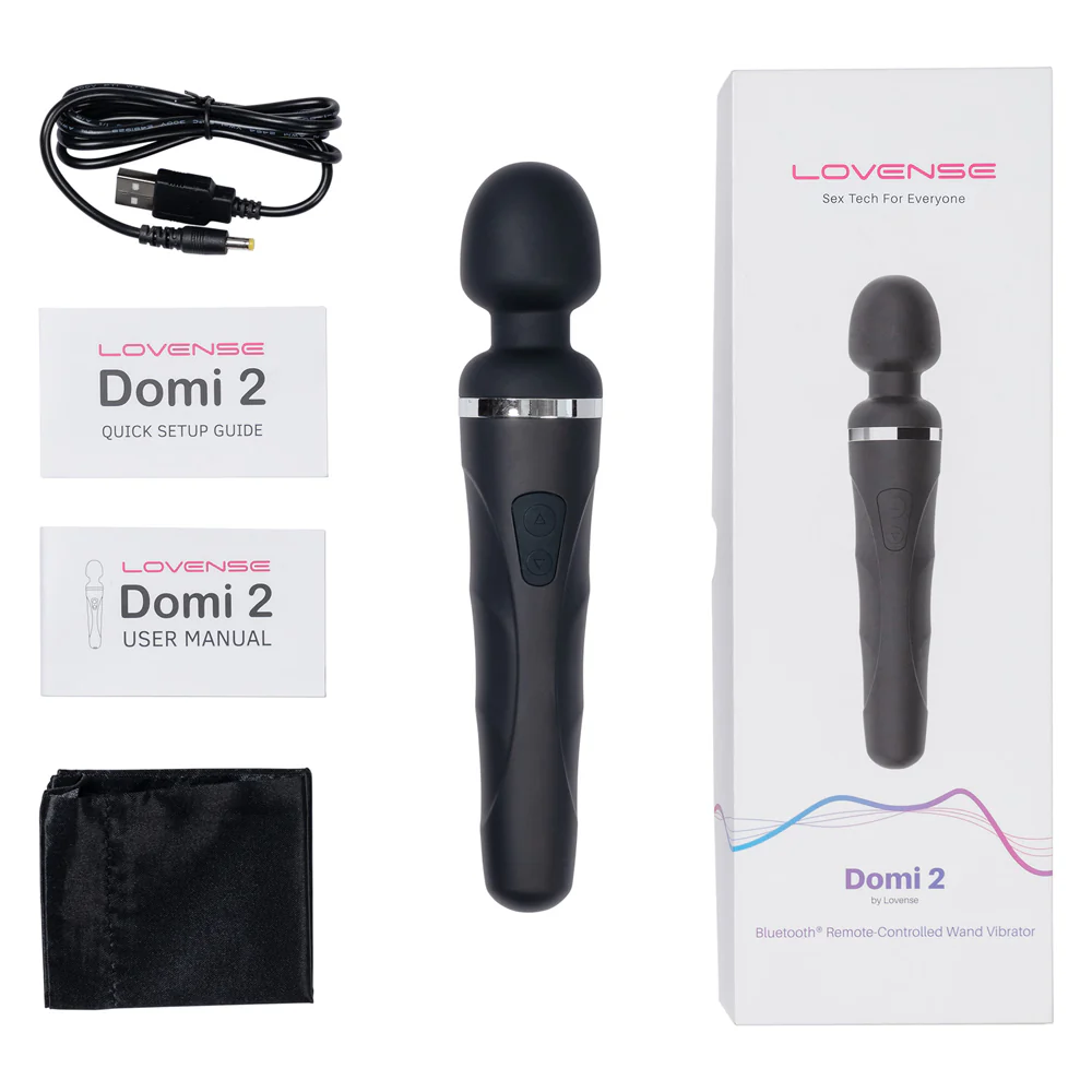 Lovense Domi 2 Bluetooth Wand Vibrator - Image 6