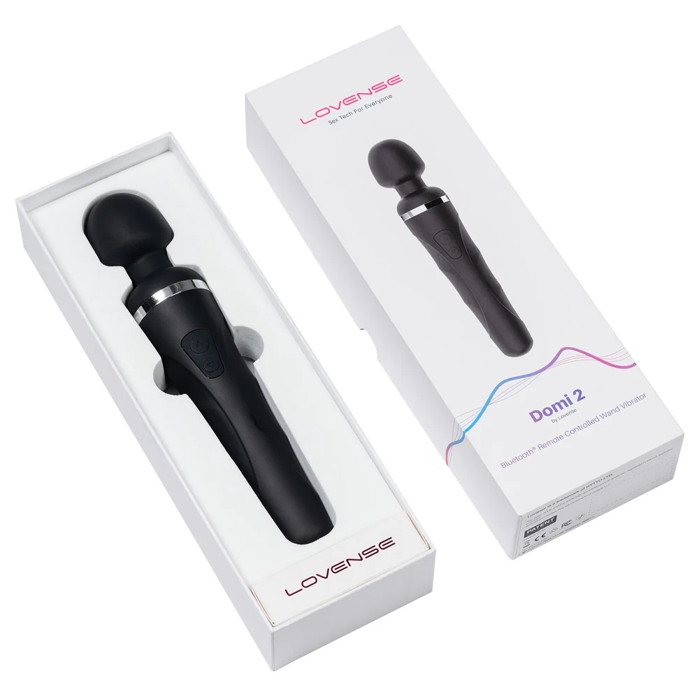 Lovense Domi 2 Bluetooth Wand Vibrator - Image 8