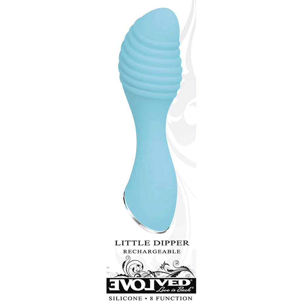 Evolved Little Dipper Ridged Mini Vibrator - Image 4