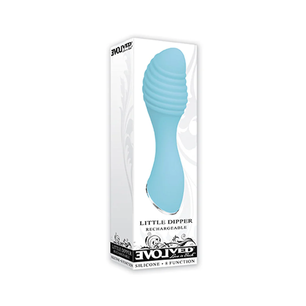 Evolved Little Dipper Ridged Mini Vibrator - Image 5