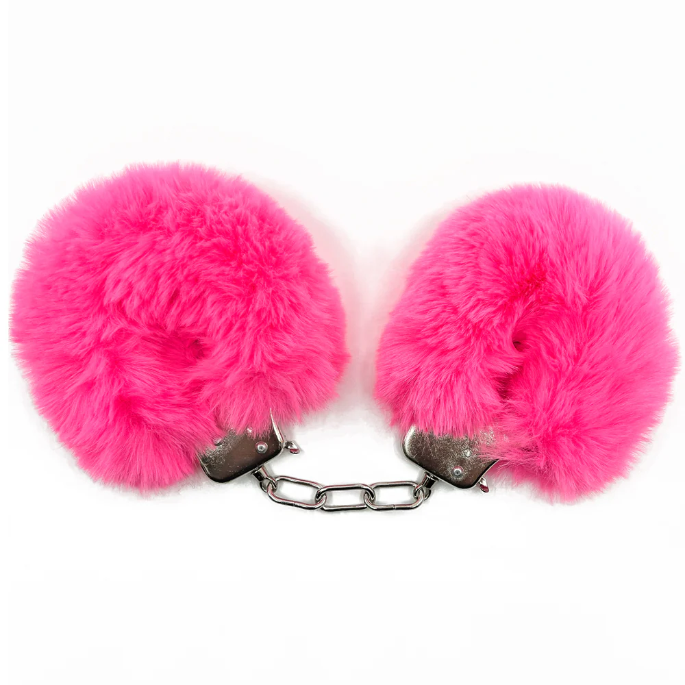 Fluffy Metal Handcuffs - Image 10