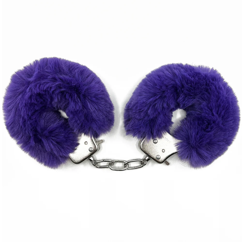Fluffy Metal Handcuffs - Image 3