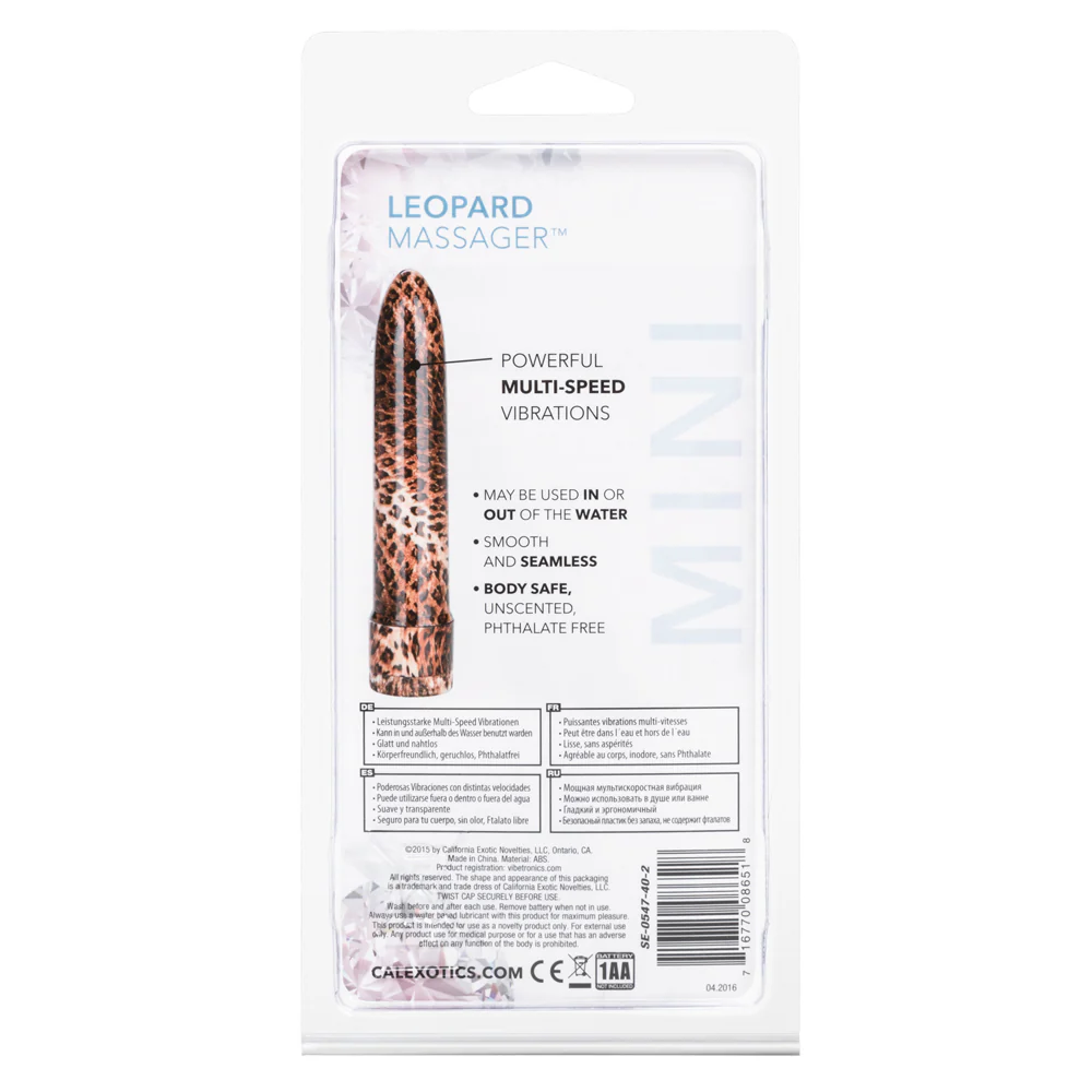 Mini Vibrating Leopard Massager - Image 5