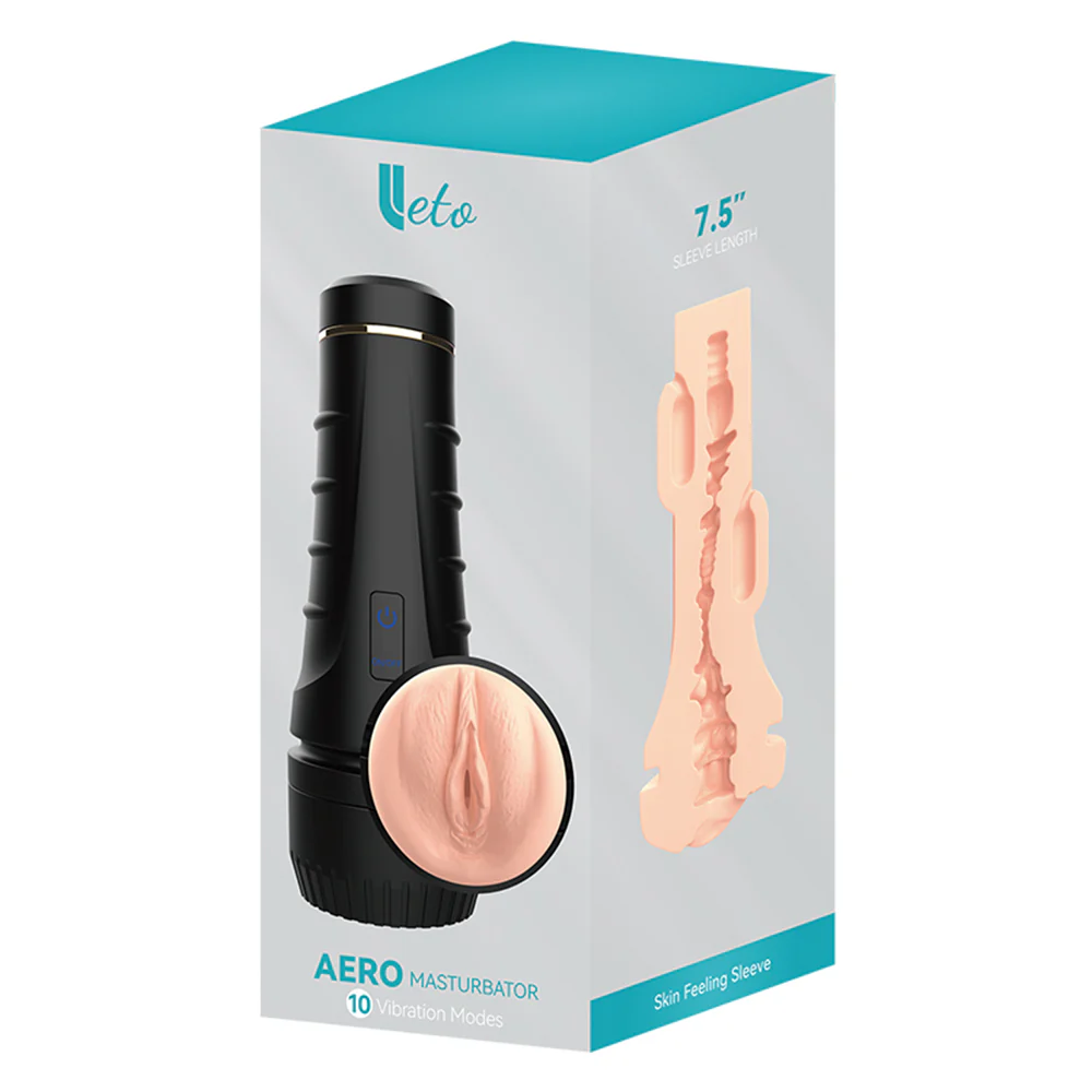 Leto Aero Dual Vibrating Realistic Vagina Masturbator - Image 6