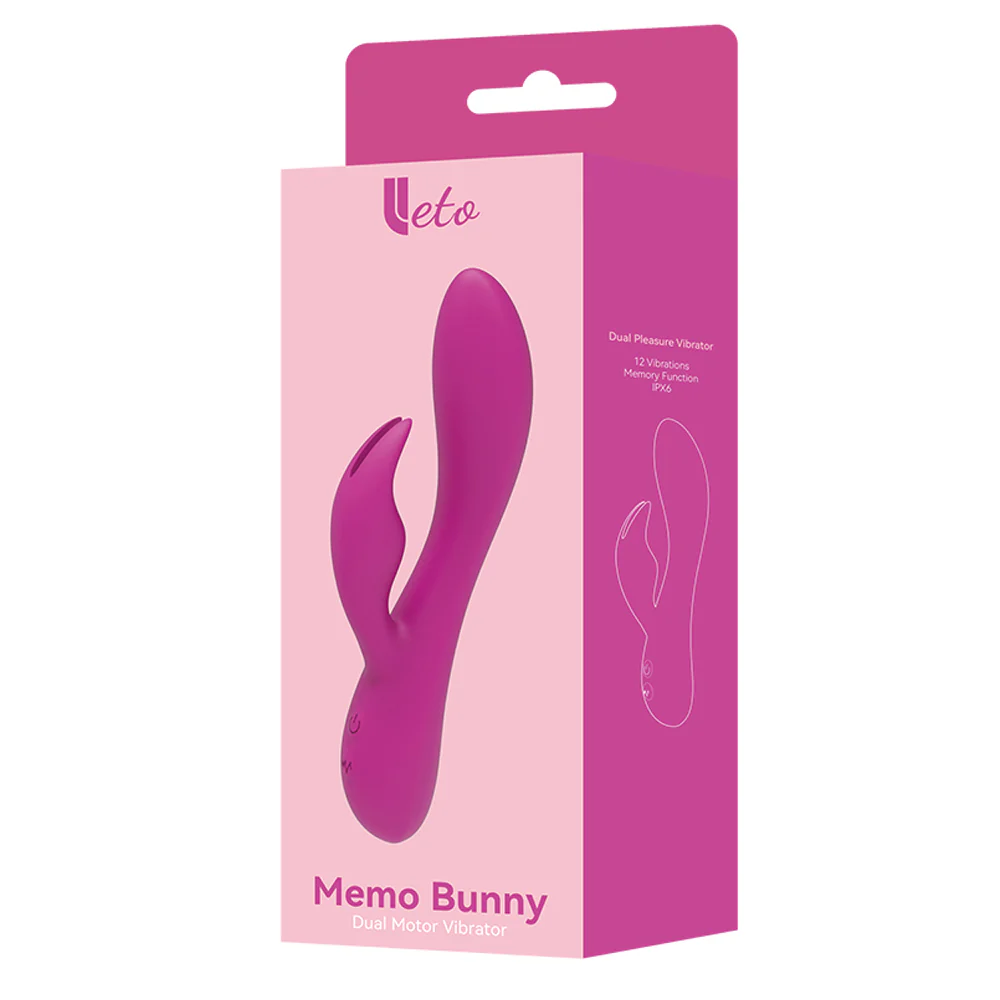 Leto Memo Bunny Silicone Rabbit Vibrator - Image 6