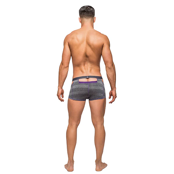 MALE POWER - HEATHER HAZE - CUTOUT SHORT - Image 4