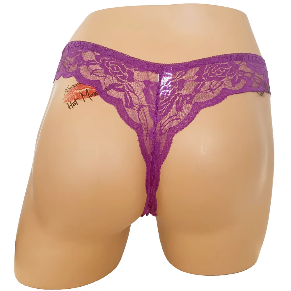 Poison Rose Assorted Lace G-String - Image 3