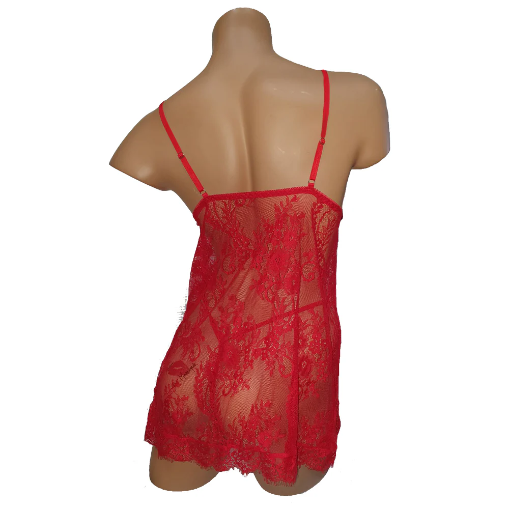 Poison Rose - Lace Strap Babydoll - 733 - Image 5