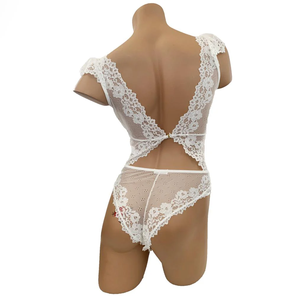 Poison Rose - Lace Teddy - 4246 - Image 4