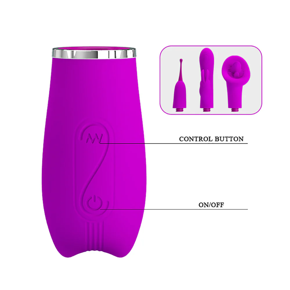 Pretty Love 4-in-1 Rechargeable Vibrating Thrill Kit - Image 10