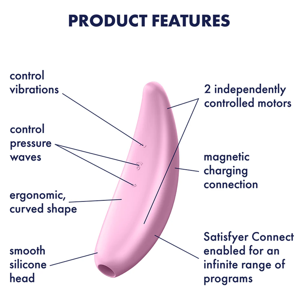 Satisfyer Curvy 3+ - Air Pulse Stimulator + Vibration - Image 7