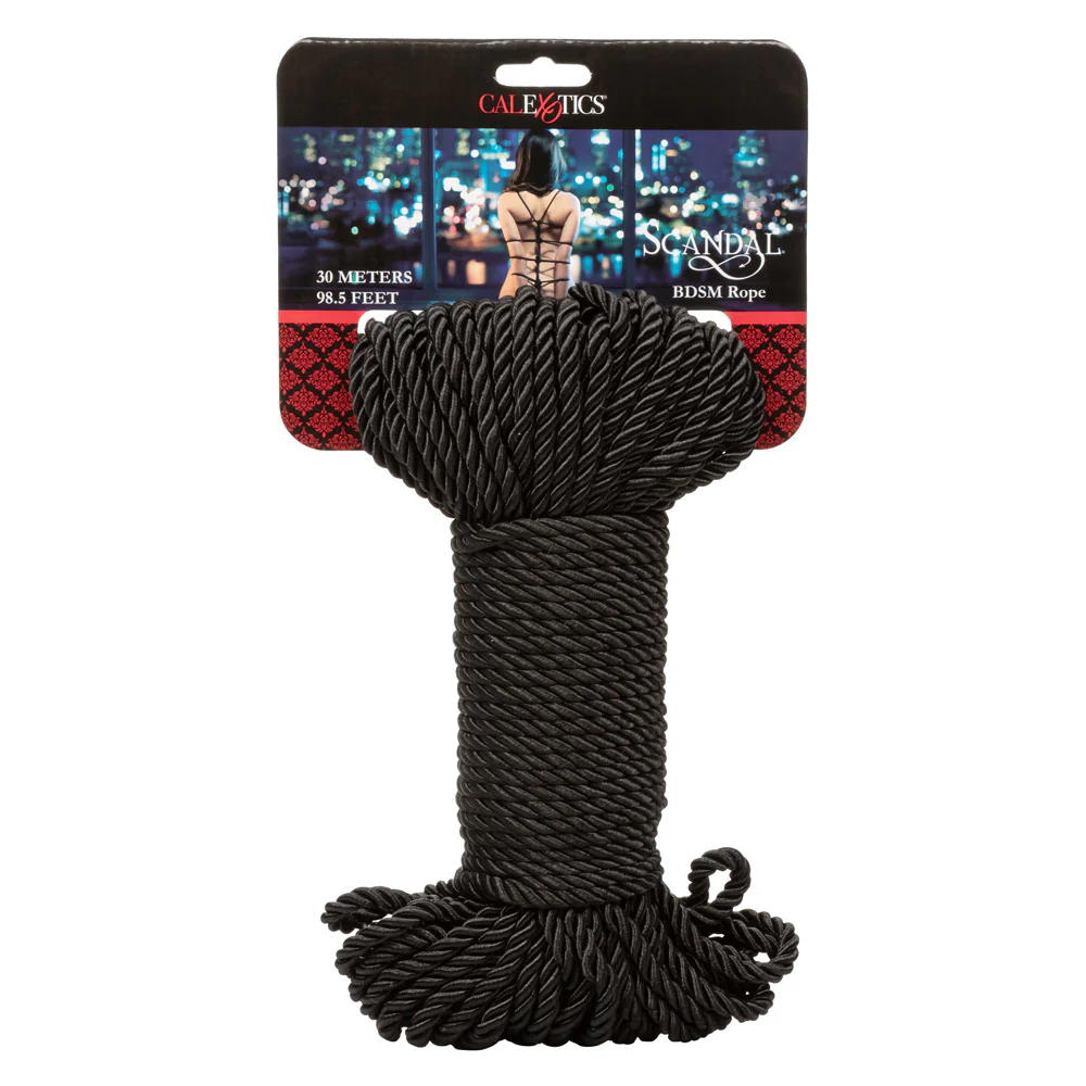 Scandal BDSM Rope - Black - Image 6