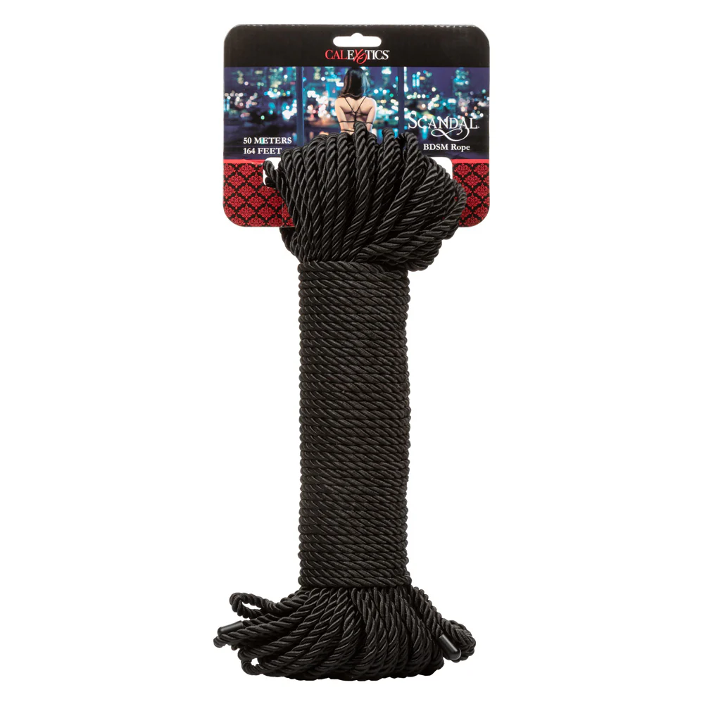 Scandal BDSM Rope - Black - Image 7