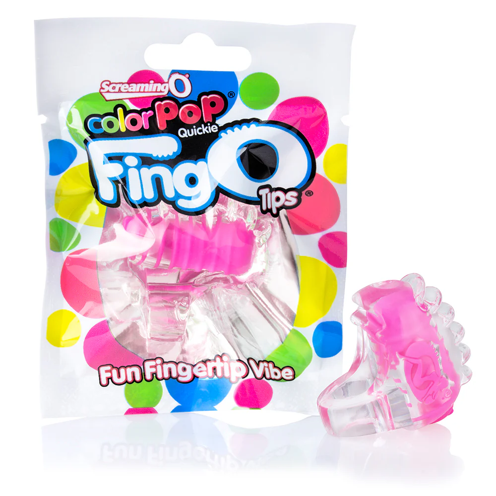 Screaming O ColorPoP Quickie Disposable Vibrating FingO Tips - Image 5
