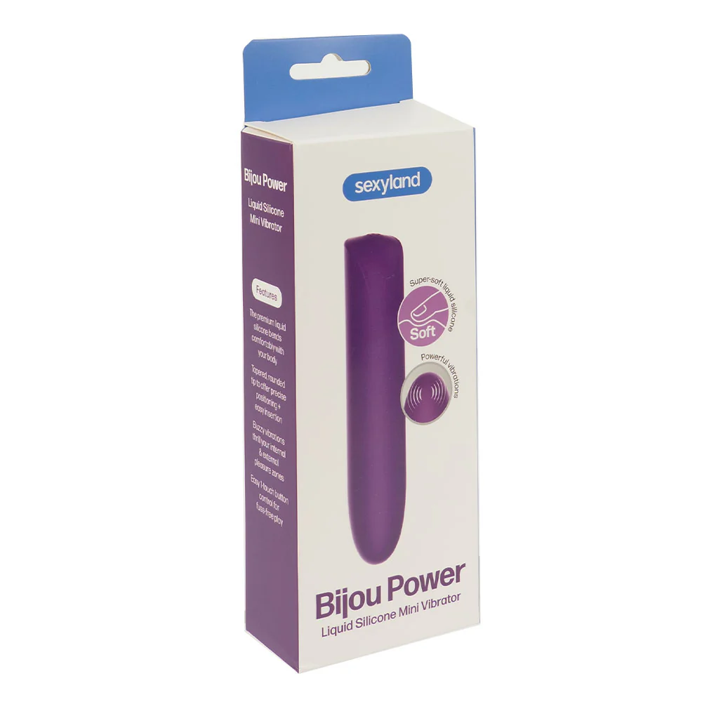 Sexyland Bijou Power Liquid Silicone Mini Vibrator - Image 7