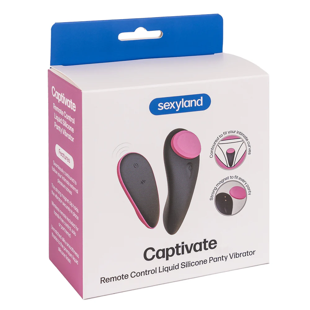 Sexyland Captivate Remote Control Liquid Silicone Panty Vibrator - Image 6