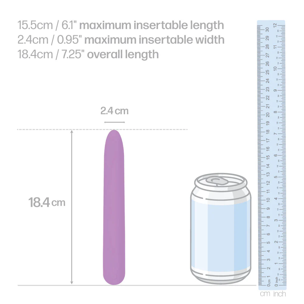 Sexyland Classic Flexible Silicone Straight Vibrator - Image 5