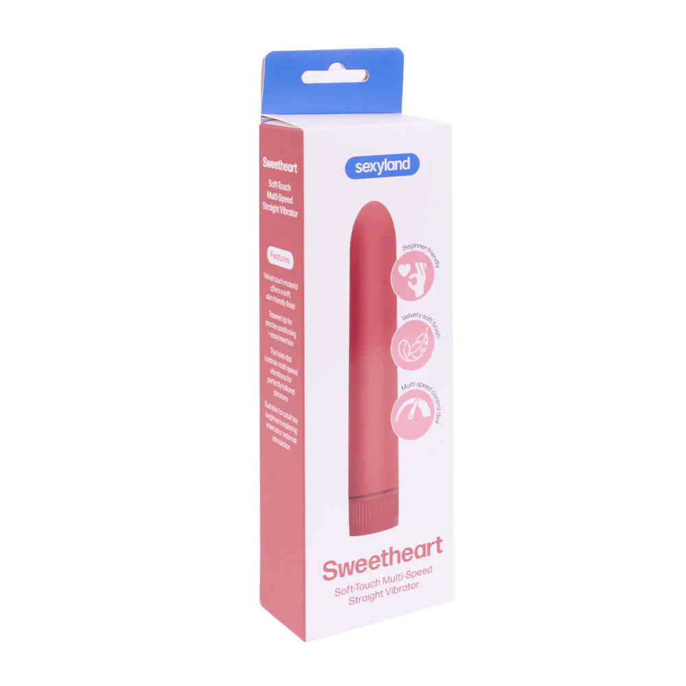 Sexyland Sweetheart Soft-Touch Multi-Speed Straight Vibrator - Image 6