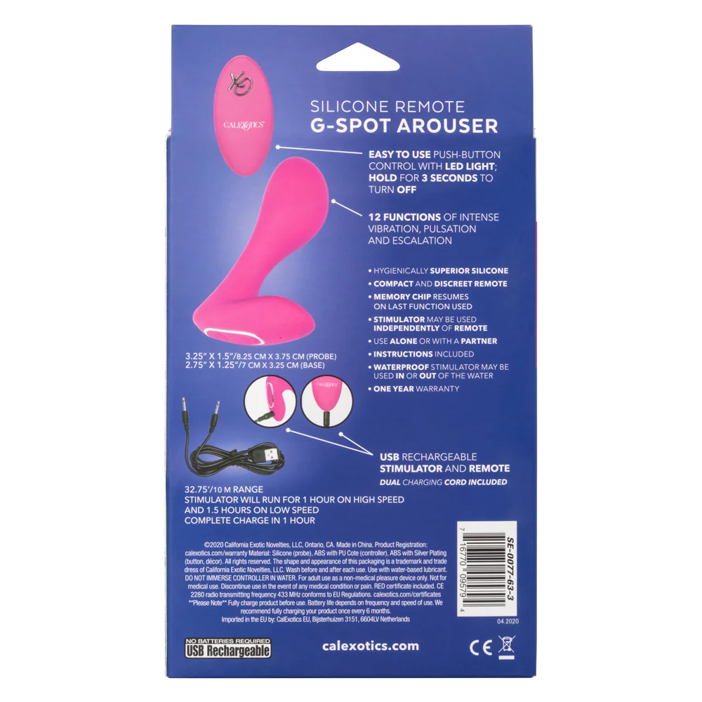 Silicone Remote G-Spot Arouser - Image 11