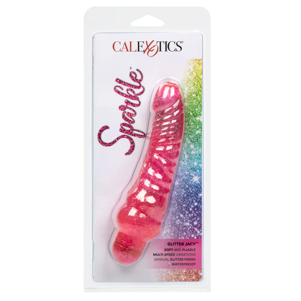 Sparkle Glitter Jack Phallic Vibrator - Image 13
