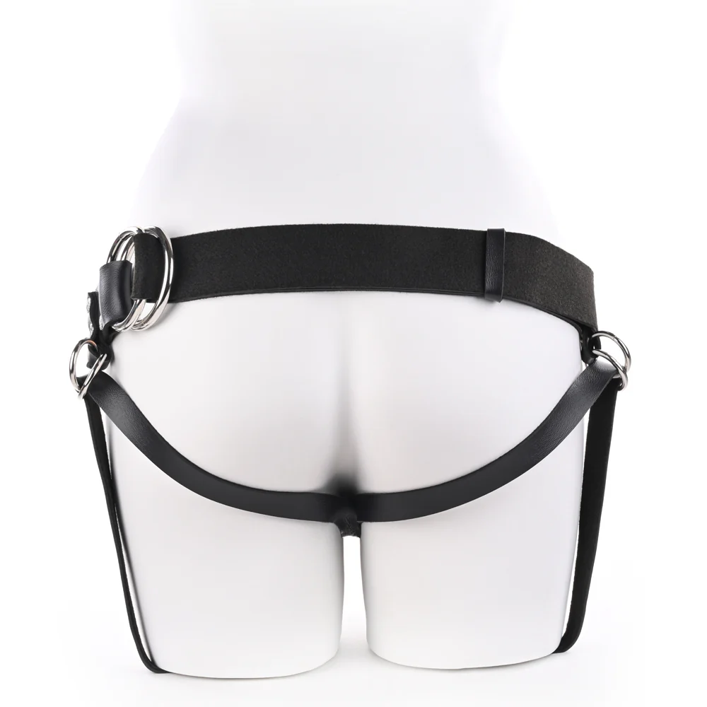 Sportsheets Montero Faux Leather Strap-On Harness - Image 5