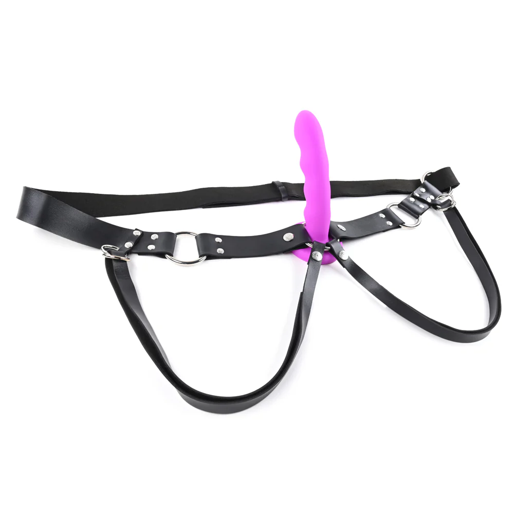 Sportsheets Montero Faux Leather Strap-On Harness - Image 6