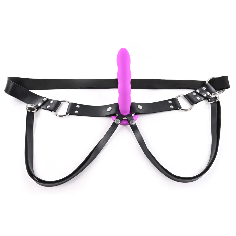 Sportsheets Montero Faux Leather Strap-On Harness - Image 7