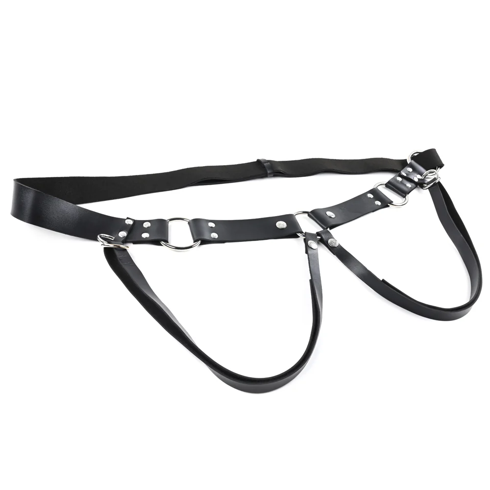 Sportsheets Montero Faux Leather Strap-On Harness - Image 8