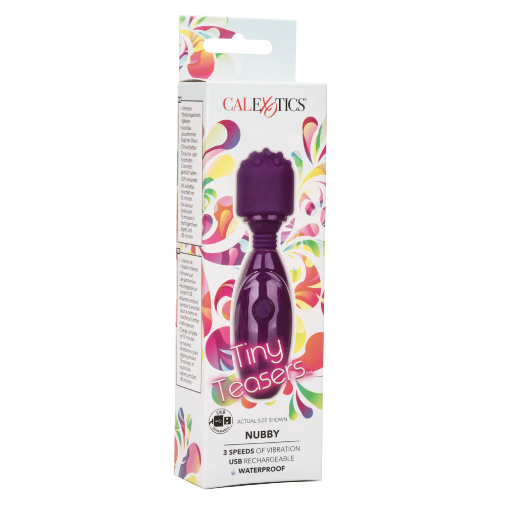Tiny Teasers Nubby Mini Vibrating Wand - Image 8
