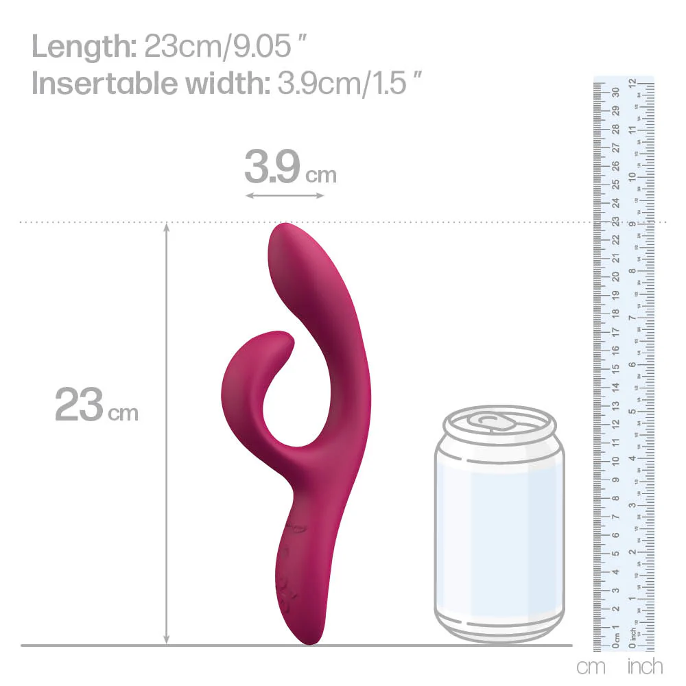 We-Vibe Nova 2 Constant Contact Rabbit Vibrator - Image 9