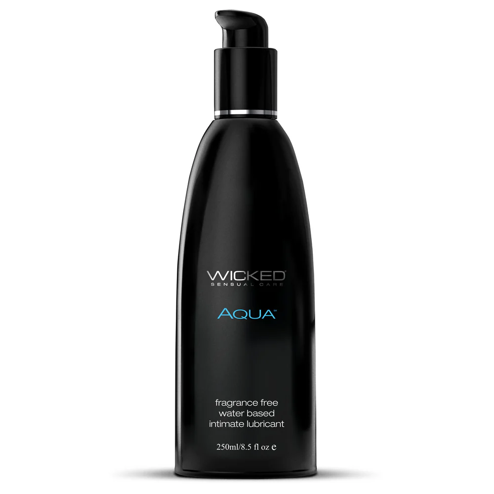 Wicked Aqua Fragrance-Free Water-Based Lubricant - Image 3